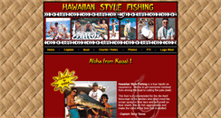 Desktop Screenshot of hawaiianstylefishing.com